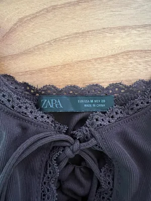 ZARA Front Tie Tank Top thumbnail 3