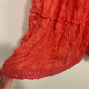 Personal Identity Boho Ombre Crochet Hem Skirt Size M thumbnail 4