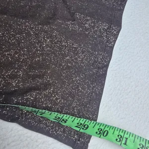 Ann Taylor Brown Gold‎ Metallic Foil High Rise Wide Leg Pants Size 4 Sparkle thumbnail 9