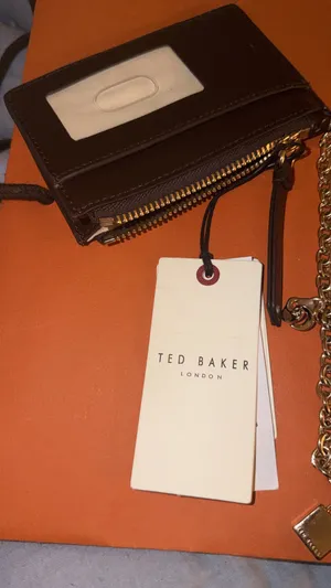 Ted Baker Lucky Leather Wallet Brown Card Wallet NWB thumbnail 3