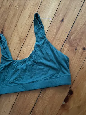Andie bra fern bralette teal xl thumbnail 2