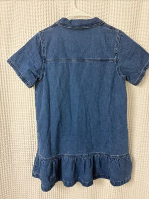 American Eagle Outfitters Denim Collar Mini Dress thumbnail 9