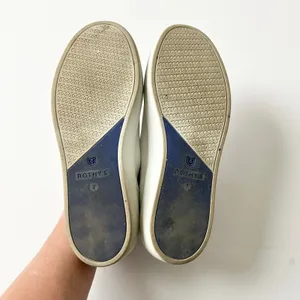 Rothy's The Original Slip On Sneaker Bright White Sustainable Eco Size 7 thumbnail 6