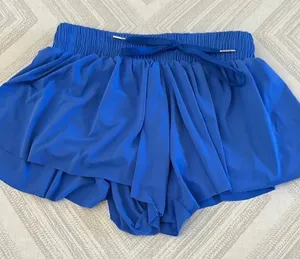 Katie J NYC Blue Flyaway Women's Shorts - Size XS thumbnail 1