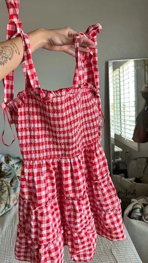 Red and Pink Dress thumbnail 2