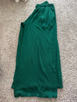 Green Lounge Pants  thumbnail 3