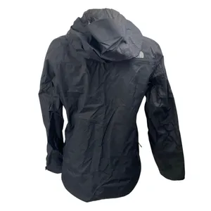 The North Face Women's Black Full Zip Long Sleeve Hooded Windbreaker Jacket Sz S thumbnail 2