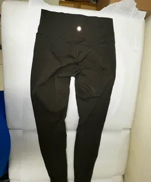 Lululemon Wunder Under Pant (Hi-Rise) *Tech Mesh 28" Dark Olive size 8 thumbnail 8