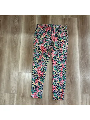 Gap Y2K Women's Abstract Animal Print Skinny Jeans Multicolor Slim Fit US0 Edgy thumbnail 2