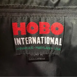 Vintage HOBO INTERNATIONAL - Brown Leather Pocket Crossbody Bag Purse thumbnail 11