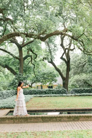 Endless Rose White Lace Tiered Maxi Dress - Spaghetti Straps thumbnail 6