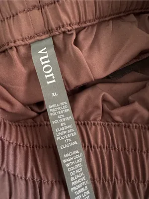 118. Vuori dash short xl chestnut nwt thumbnail 6