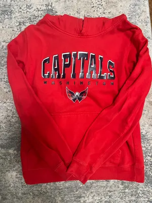 Washington Capitals Sweatshirt Red Size XS thumbnail 2