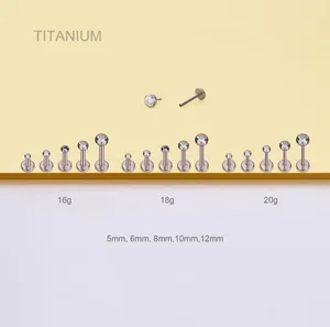 Push Pin Flat Back Earring thumbnail 3