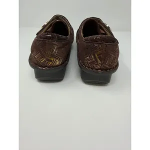 Alegria Paloma Brown Gold Metallic Clogs Shoes DEN-589 Womens 38 USA 7.5 thumbnail 3