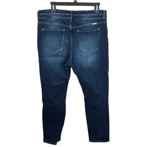 KanCan for Maurices high rise double exposed button distressed crop jeans sz 32 thumbnail 3