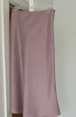 Women’s Midi Skirt Pink thumbnail 1