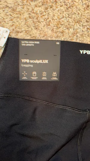 Abercrombie YPB Leggings Black thumbnail 2
