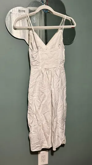 Express White Midi Bodycon Dress thumbnail 4