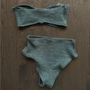 BOND EYE Blake Bikini Set in Bottle Green Lurex Size M thumbnail 6