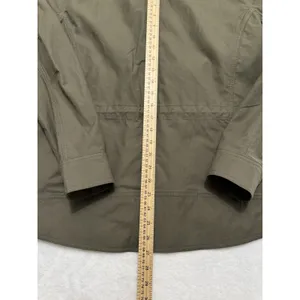 KUHL Women's Stryka Trench Coat Jacket Hooded Zip Green Sz Medium thumbnail 11