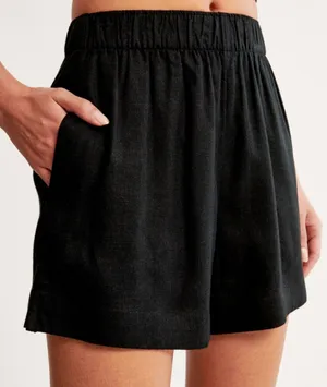 Linen Blend Pull-On Abercrombie Shorts thumbnail 2