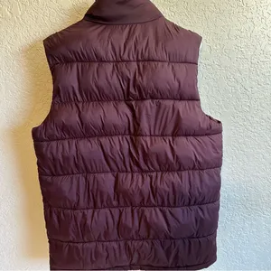 Old Navy Puffer Vest Burgundy S Women‎ Padded Sleeveless Quilted Gilet thumbnail 9