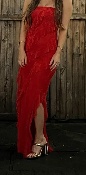 Wild Fable Long red dress thumbnail 1