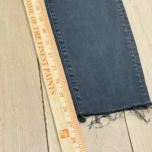Mother Jeans The Looker Sz 24 Faded Black Wash‎ Not Guilty Mid Rise Fray Skinny thumbnail 7