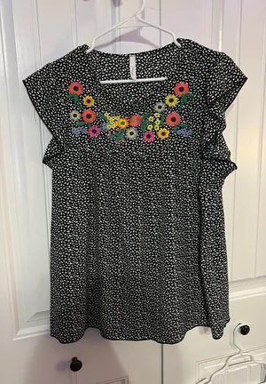 Boutique Shirt Western Print thumbnail 1