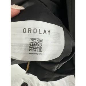 Orolay Womens Double-Breasted Trench Coat Size XL Black Belted Casual Outdoors‎ thumbnail 11