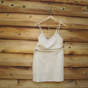 NWT Superdown Madalyn Skirt Set in Nude XL thumbnail 7
