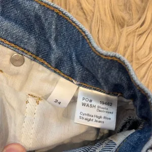 Reformation cynthia high rise straight jeans size 24 thumbnail 4