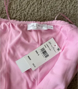 All In Favor Strapless Pink Mini Dress thumbnail 3
