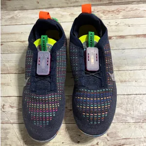 Nike Air VaporMax 2020 Flyknit Women's Size 8 Dark Blue Comfort Lightweight thumbnail 4