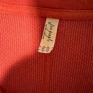 Free People Orange Long sleeves Sweater Top thumbnail 4