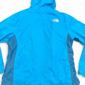 Blue The North Face Hyvent Rain Jacket Women's Size Small thumbnail 4