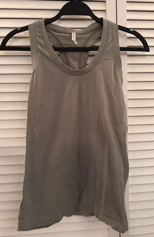 Athleta Sage Green Athletic Tank Top thumbnail 1