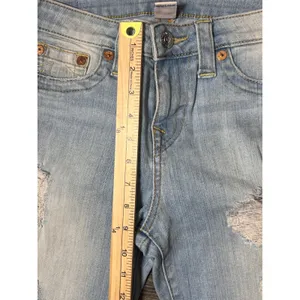 True Religion Super Skinny Jeans Distressed Light‎ Wash Size 29 Ripped Grunge thumbnail 8