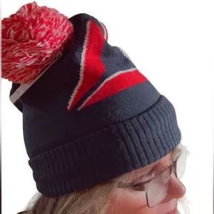 Reebok Unisex Pom Pom Beanie Hat Size One Size thumbnail 5