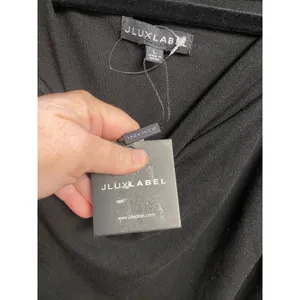 Jluxlabel Mini Dress Womens Large Gray Sleeveless Wide-Strap Polyester Blend B67 thumbnail 3