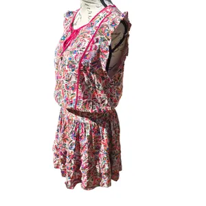 Natural Life NWOT Lyla Pink Floral‎ Print Dress Sleeveless Women's Small thumbnail 5
