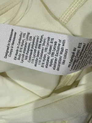 Lululemon Align Dress X Peloton Butter Cream size 4 NEW thumbnail 5