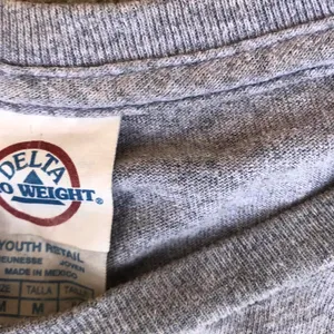 Vintage Y2K Retro Grey red "America My Kind Of Place" cotton t-shirt tee top short sleeve Sz M thumbnail 2