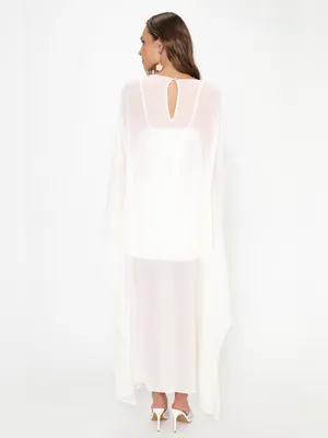 Show Me Your Mumu Olsen Caftan Size XXS white ivory nwot thumbnail 3