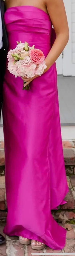 Pink formal dress Size 12 thumbnail 4