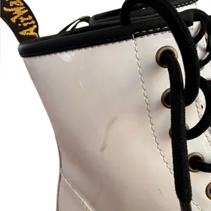 Dr. Martens Women's Zavala Combat Boots White 9 NEW thumbnail 3
