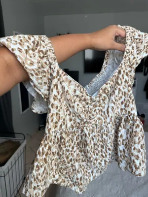 Crop top Brown Size M thumbnail 2