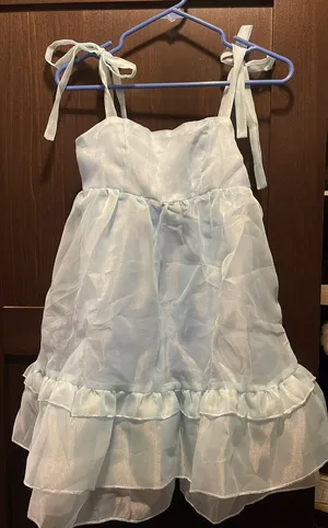 Boutique Baby Blue Dress thumbnail 1