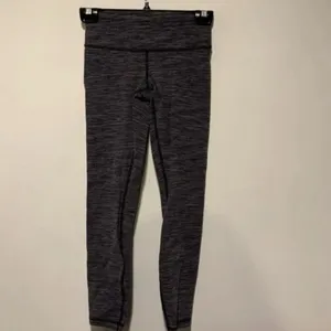 Lululemon Wunder Under Pant Diamond Jacquard Space Dye Luon® Black Deep Coal 2 thumbnail 3